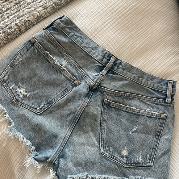 Agolde Parker Vintage Cutoff Shorts - Picture 4 of 5